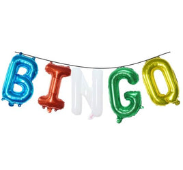 Colorful Bingo Letter Balloons 16"